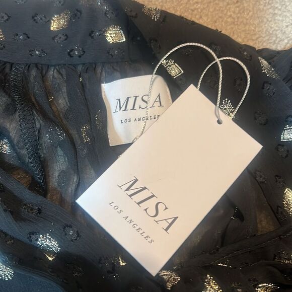 BNWT - MISA GRACIE TOP DIAMOND CLIP DOT - XXS - Picture 7 of 7